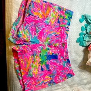 Lilly Pulitzer bright color woman’s shorts